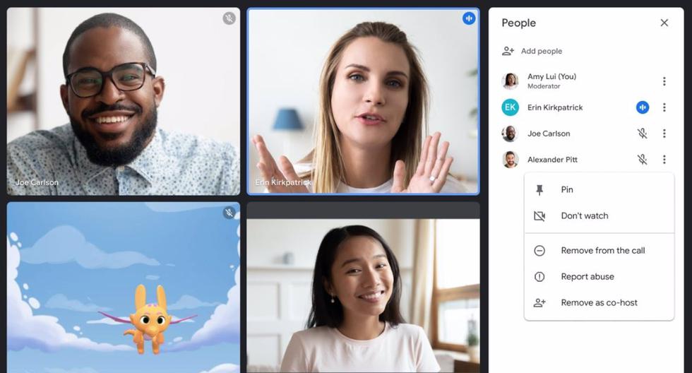 Google Meet will allow you to hide participants from video calls