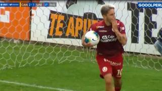 Universitario vs. Cantolao: gol de Alejandro Hohberg tras polémico penal a favor de los cremas | VIDEO 
