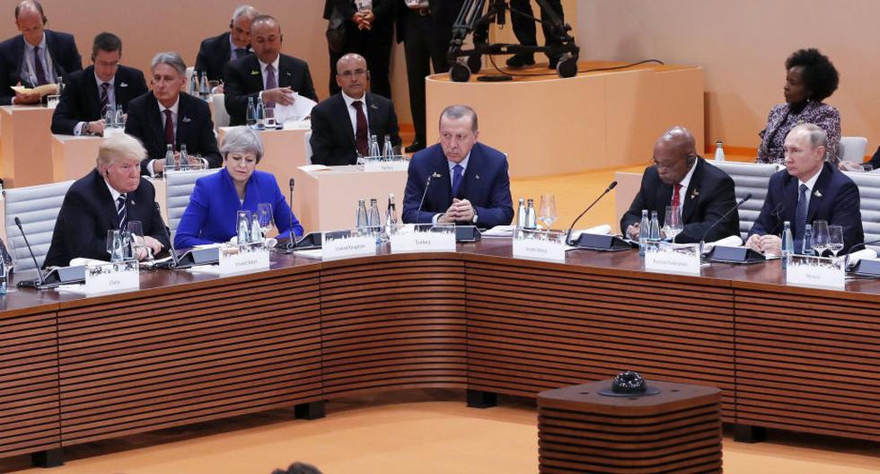 Trump y Putin tienen esperado primer encuentro en el G20. (Foto: EFE)