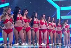 Miss Perú 2023: así fue el desfile en traje de baño de las concursantes que compiten por la corona 