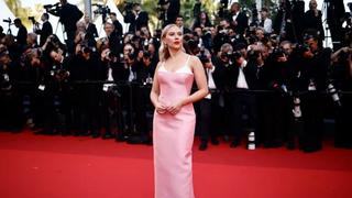 Cannes 2023: el impactante vestido que modeló Scarlett Johansson en la alfombra roja