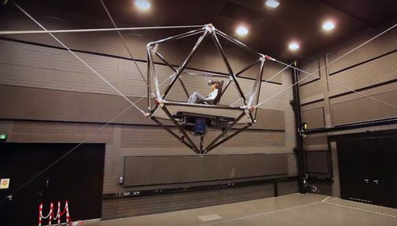 Construyen impresionante simulador de realidad virtual [VIDEO]