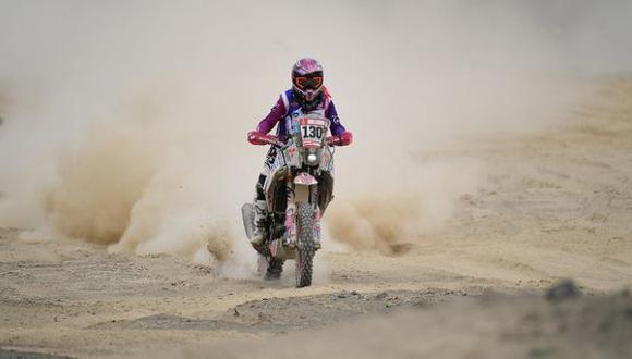 Gianna Velarde fue excluida por la organización del rally Dakar. (Foto: Itea)