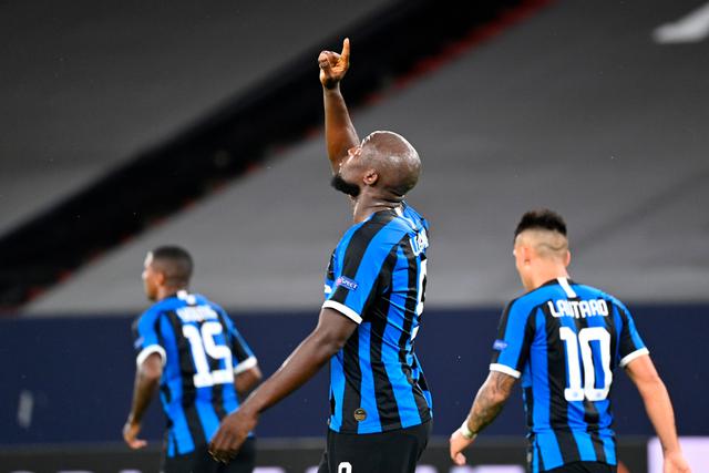 Lukaku convirtió el 1-0 a favor del Inter | Foto: AP/EFE/AFP