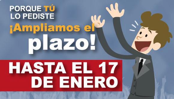 ONPE: hoy vence plazo para elegir local de votación