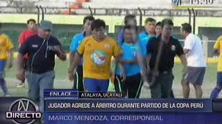 Copa Perú: nueva agresión contra árbitro, esta vez en Ucayali