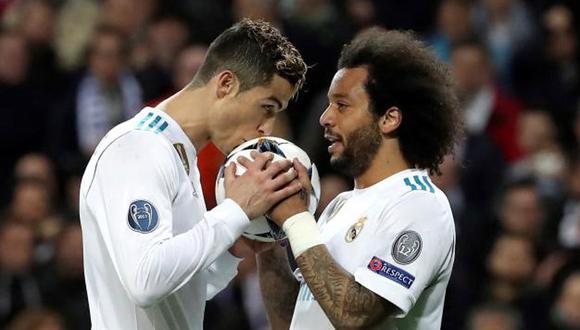 Cristiano Ronaldo contemplaba la posibilidad de marcharse del Real Madrid en mayo del año pasado. Previo a la final de la Champions League, se lo comunicó a Marcelo. (Foto: EFE)