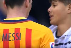 YouTube: Lionel Messi fue asaltado por hincha y su reacción conmovió al mundo