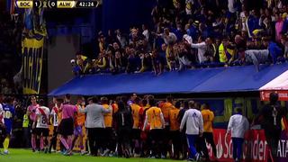 Boca Juniors vs. Always Ready: los jugadores de ambos equipos protagonizaron una gresca
