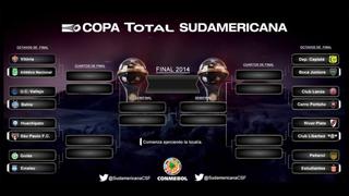 Así van las llaves de octavos de la Copa Sudamericana 2014