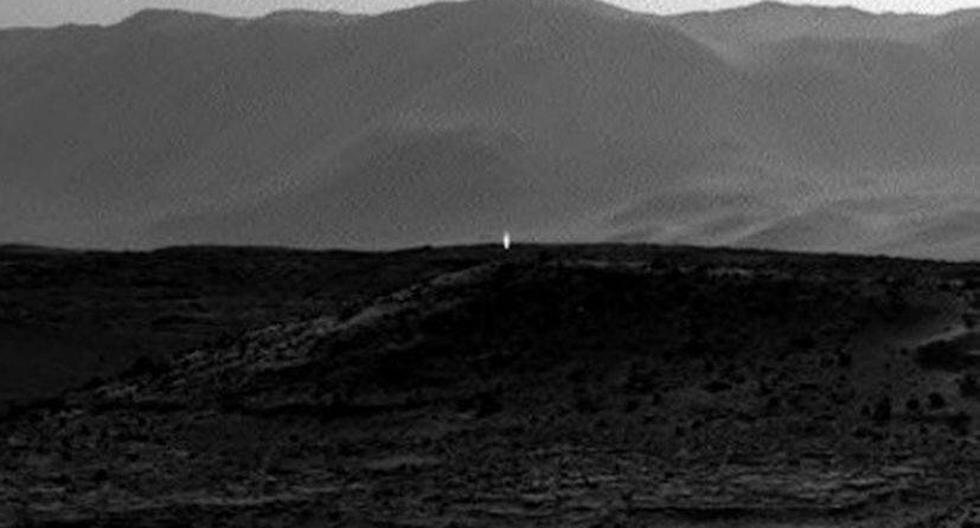 La misteriosa imagen fue captada por un 'rover'.  (Foto: NASA) 