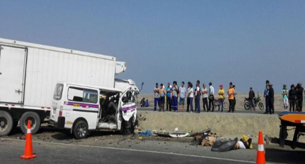 Dos trágicos días en la Panamericana Norte. (Foto: Andina)