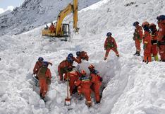 Concluye búsqueda de sobrevivientes en avalancha en Tíbet que dejó 28 fallecidos