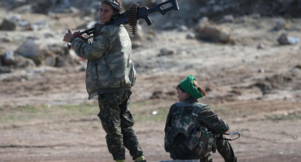 Kurdos en la lucha contra ISIS en Siria. (Foto: Getty Images)