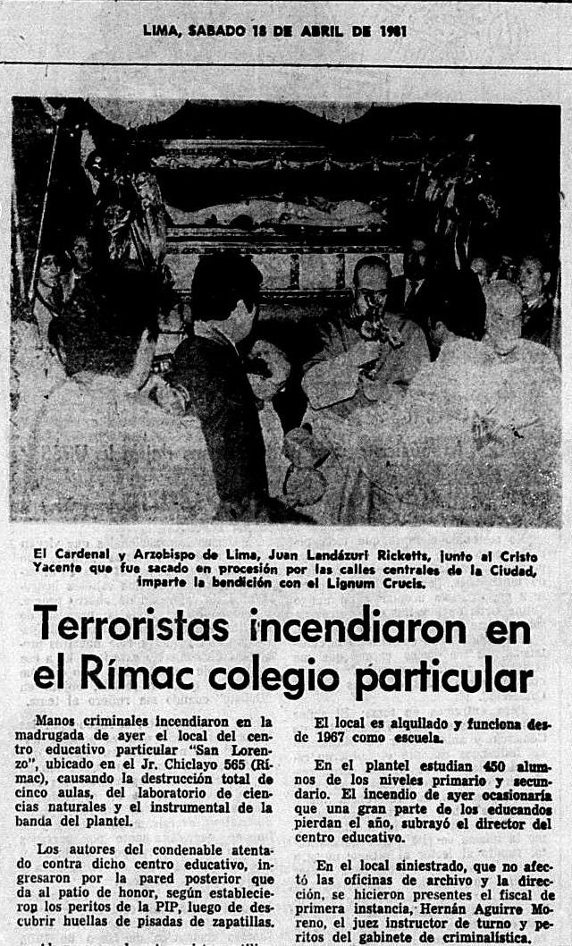 (Archivo Histórico El Comercio)