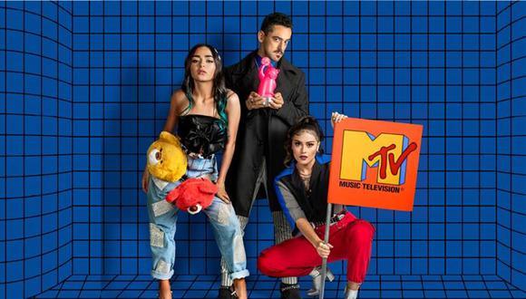 El actor mexicano Luis Gerardo Méndez y las youtubers colombianas Calle y Poché conducirán los MTV MIAW 2019. (Foto: Difusión)