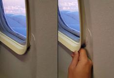 Pasajero "abre" ventanilla de avión durante vuelo y causa polémica