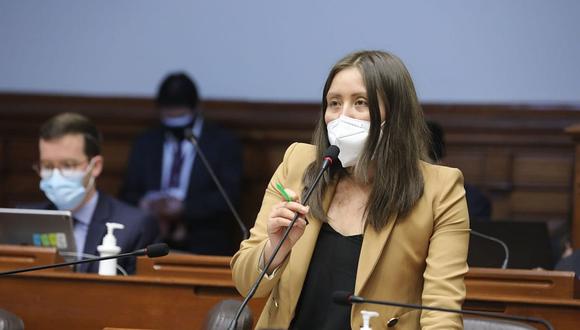 Noelia Herrera fue electa por Renovación Popular, pero había presentado su renuncia. (Foto: Congreso)