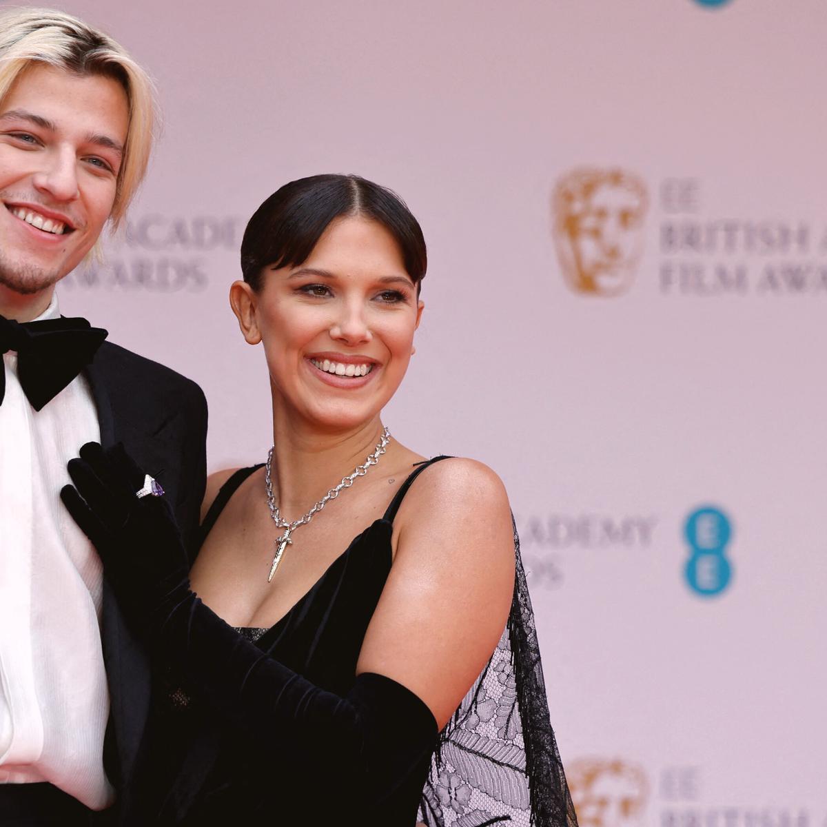Premios BAFTA: Millie Bobby Brown y Jake Bongiovi hacen su debut