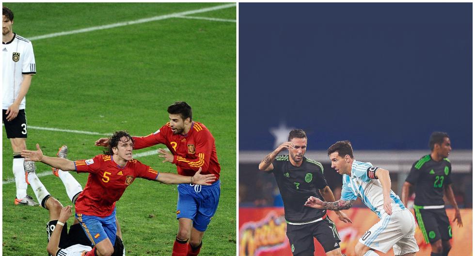 España vs Alemania y Argentina vs México son dos de los cinco partidos imperdibles de la fase de grupos de Qatar 2022 | Fotos: AFP