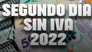 Segundo día sin IVA, Colombia 2022: Sepa qué productos tienen descuento 