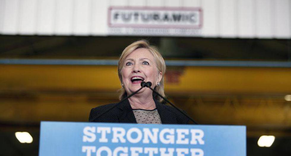 Hillary Clinton, candidata dem&oacute;crata a la Presidencia de USA (AFP)