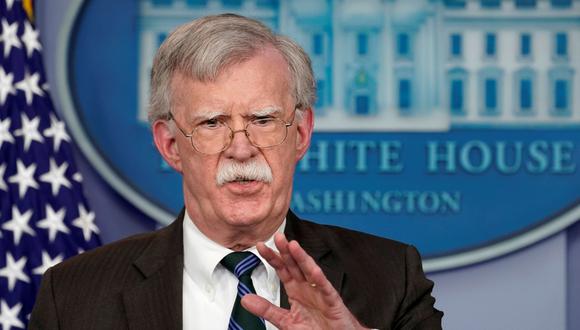 John Bolton fue despedido por Donald Trump de su puesto de asesor de Seguridad Nacional de la Casa Blanca. (Reuters).