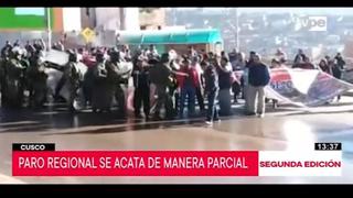 Paro regional preventivo intenta llamar la atención del Gobierno