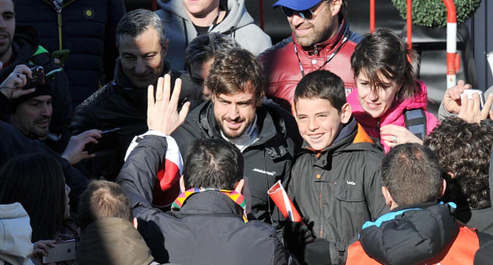 Fenando Alonso estuvo tres días en el hospital de Barcelona tras un choque. (Foto: Getty images)