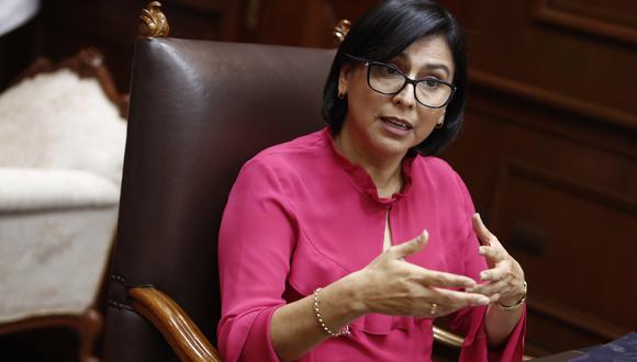 Sylvia Cáceres, ministra de Trabajo y Promoción del Empleo. (Foto: GEC)