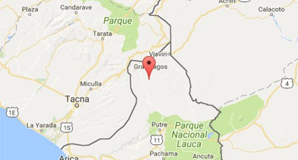 Perú. Sismo de 4,8 grados de magnitud sacudió Tacna sin causar víctimas ni daños materiales. (Foto: IGP)