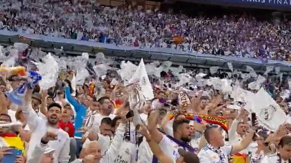 Así fue el recibimiento de los hinchas del Real Madrid al plantel. (Video: Real Madrid)