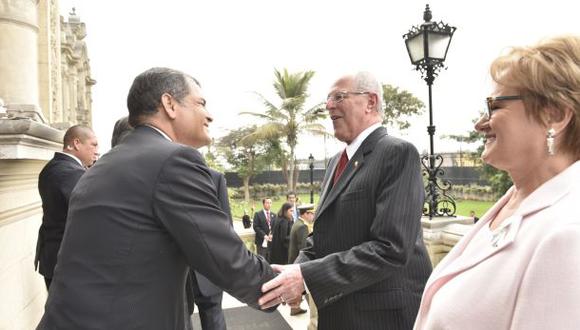 PPK conversará con Correa sobre temas de integración bilateral
