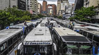 Venezuela: Protesta de transportistas paralizó Caracas