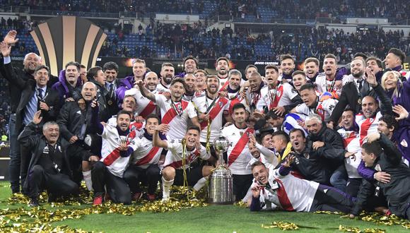 River Plate llegará a Buenos Aires para celebrar con su hinchada en el Estadio Monumental. | Foto: AFP
