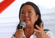 Keiko Fujimori rechaza versiones de sus críticos sobre narcoestado
