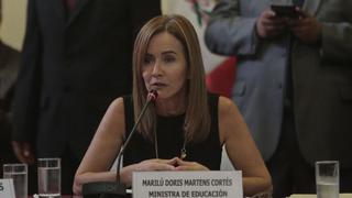 Marilú Martens sobre huelga docente: “Debimos actuar más rápido”