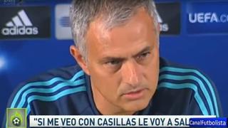 Mourinho sobre Iker Casillas: “Obviamente lo voy a saludar"