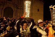 Ronmel Palomino celebró en nombre del padre: así fue su paso por el podio de Caminos del Inca