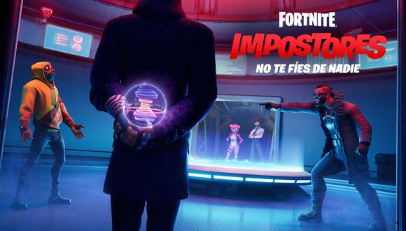 Fortnite introduce su modo Impostores, el cual se asemeja a la propuesta de Among Us. (Imagen: Epic Games)