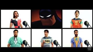 Este es el tema cantado a capella de Batman, la serie animada