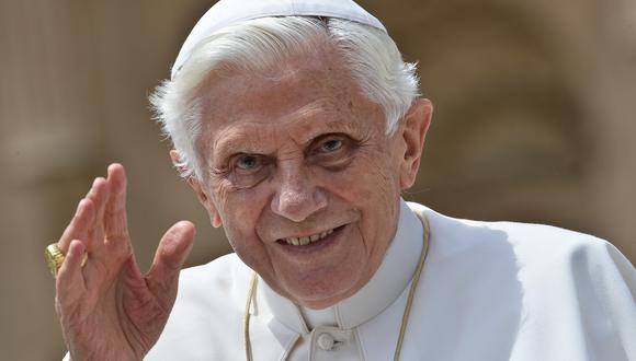 Imagen de archivo. El papa emérito, Benedicto XVI. AFP