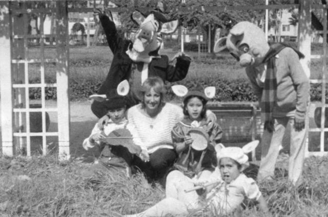 Mirtha Patiño el 4 de julio de 1986. Foto: Eduardo Ramírez/ El Comercio