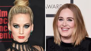 Jennifer Lawrence y Adele participaron en juegos con alcohol en un bar de Nueva York | VIDEO