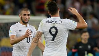 Francia: Karim Benzema y Olivier Giroud se dijeron de todo a través de los medios