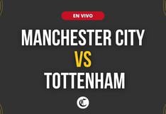 Manchester City vs. Tottenham en vivo, Premier League: a qué hora juegan, canal TV gratis y dónde ver transmisión
