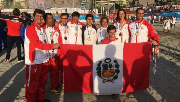 Perú ganó hoy tres medallas de oro en Bolivarianos de Playa