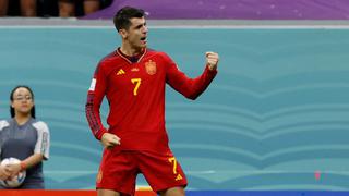 El ‘9′ de España: Morata resolvió dentro del área para anotar el 1-0 sobre Japón en Qatar 2022 | VIDEO