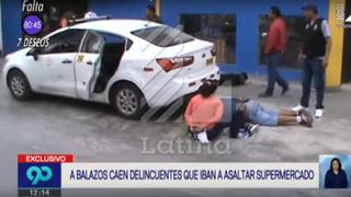 Callao: Cayó banda que pretendía asaltar supermercado