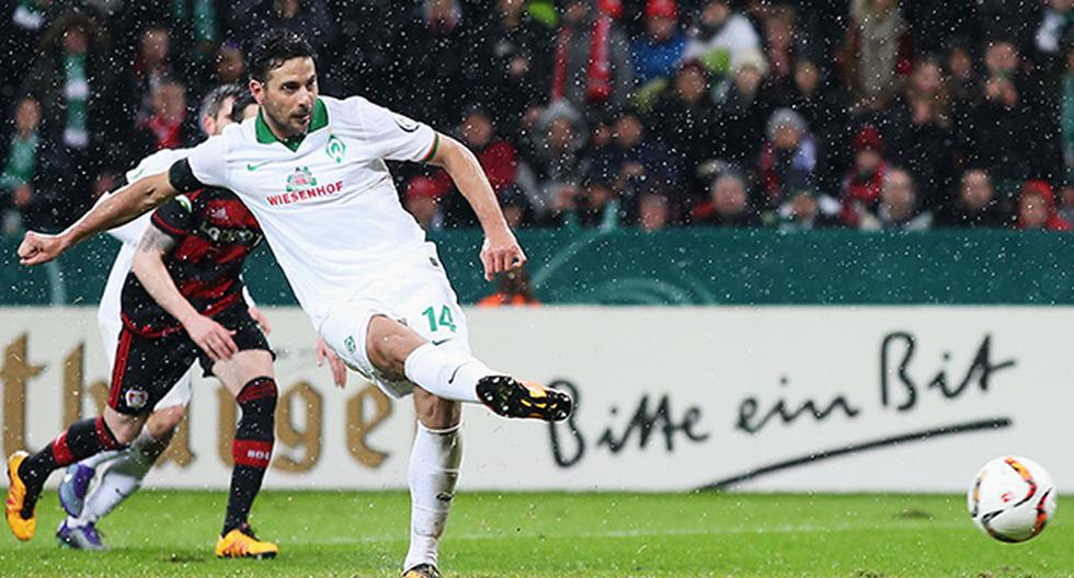 Claudio Pizarro anotó un nuevo gol con el Werder Bremen. (Foto: Getty Images)